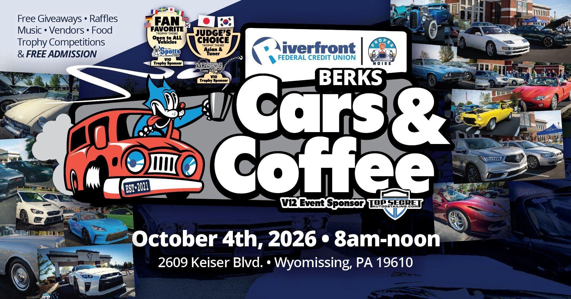 Cars and Coffee in Philadelphia