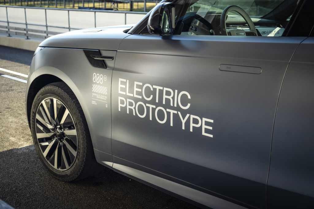 Range Rover's First Electric Sport Arrives